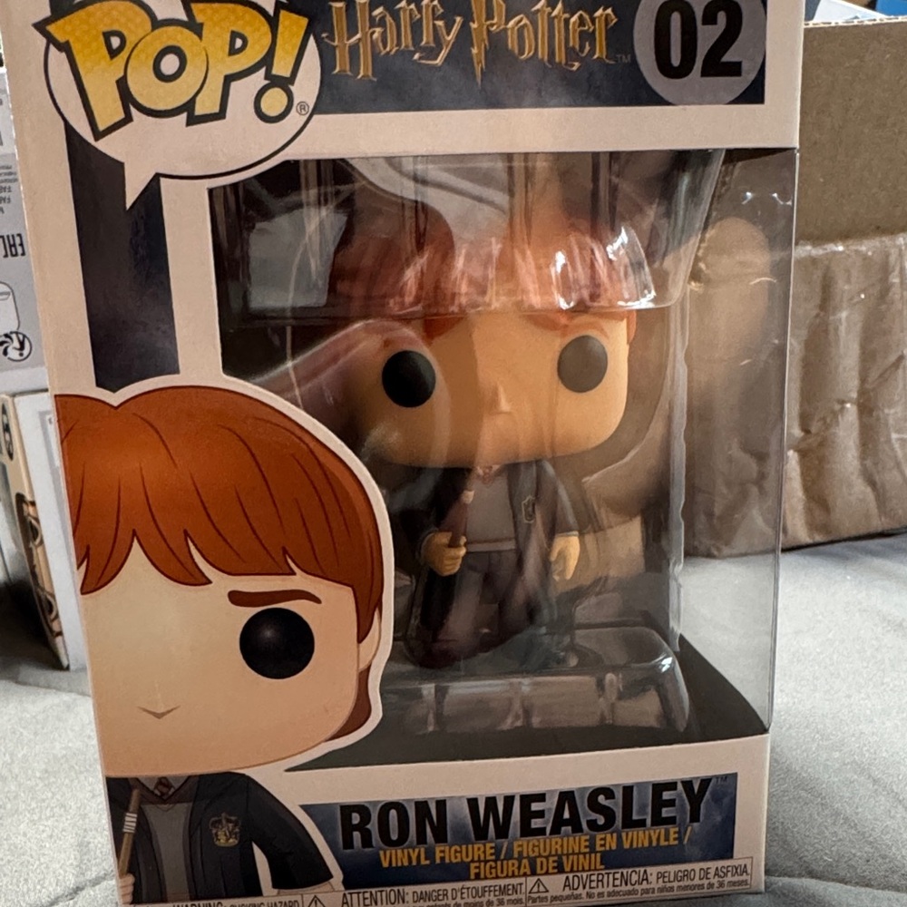 Funko Ron Weasley Figure with Black and Brown Details